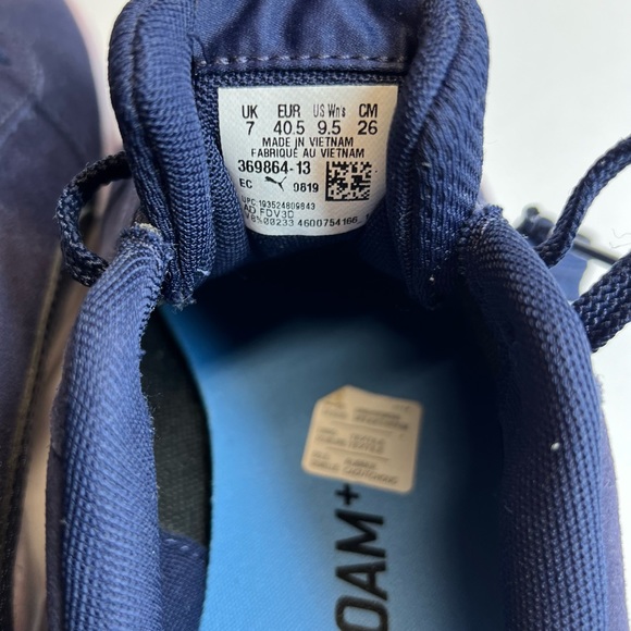 PUMA Women’s Carina Platform Lifestyle Sneakers 369864-13 Indigo/Pink Sz 9.5M - Picture 15 of 15